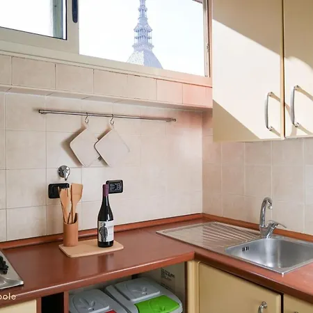 아파트 Artisti Apartment, Trilocale In Vanchiglia 토리노